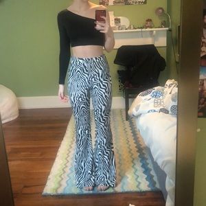 zebra pants